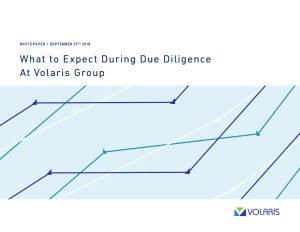 What to Expect During Due Diligence at Volaris Group