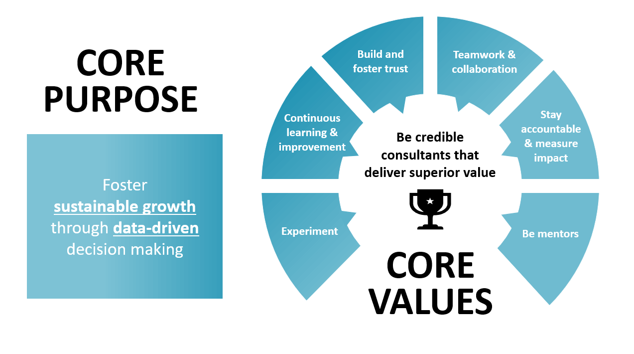 Strat Team - Core Purpose & Values